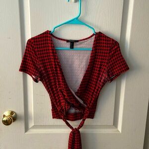 Forever 21 Wrap Short Sleeve